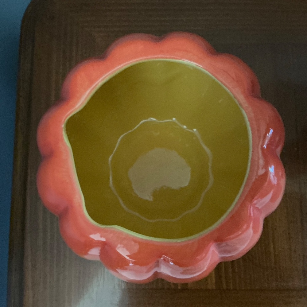 Hallmark Ceramic Jack-O’-lantern Pumpkin Dish With Lid - Picture 4 of 6